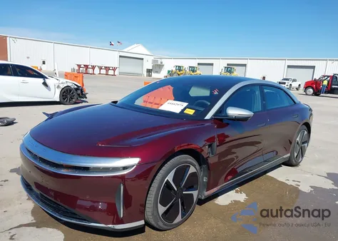 2022 Lucid Air Grand Touring z USA, uszkodzony, nr VIN 50EA1GBA8NA004049